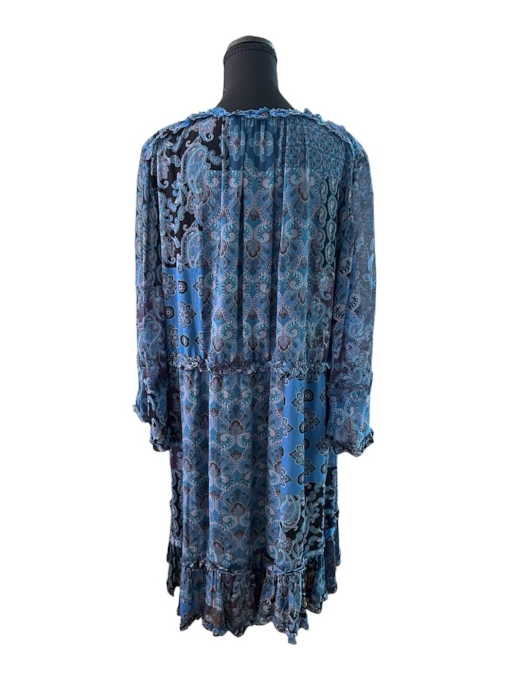 Kobi Halperin Emilee Patchwork Dress - XXL - Picture 3 of 7